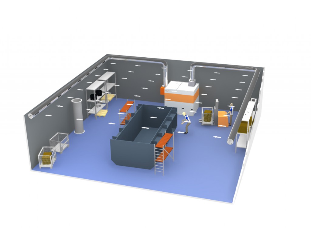 Calculating ventilation efficiently how much power is needed?