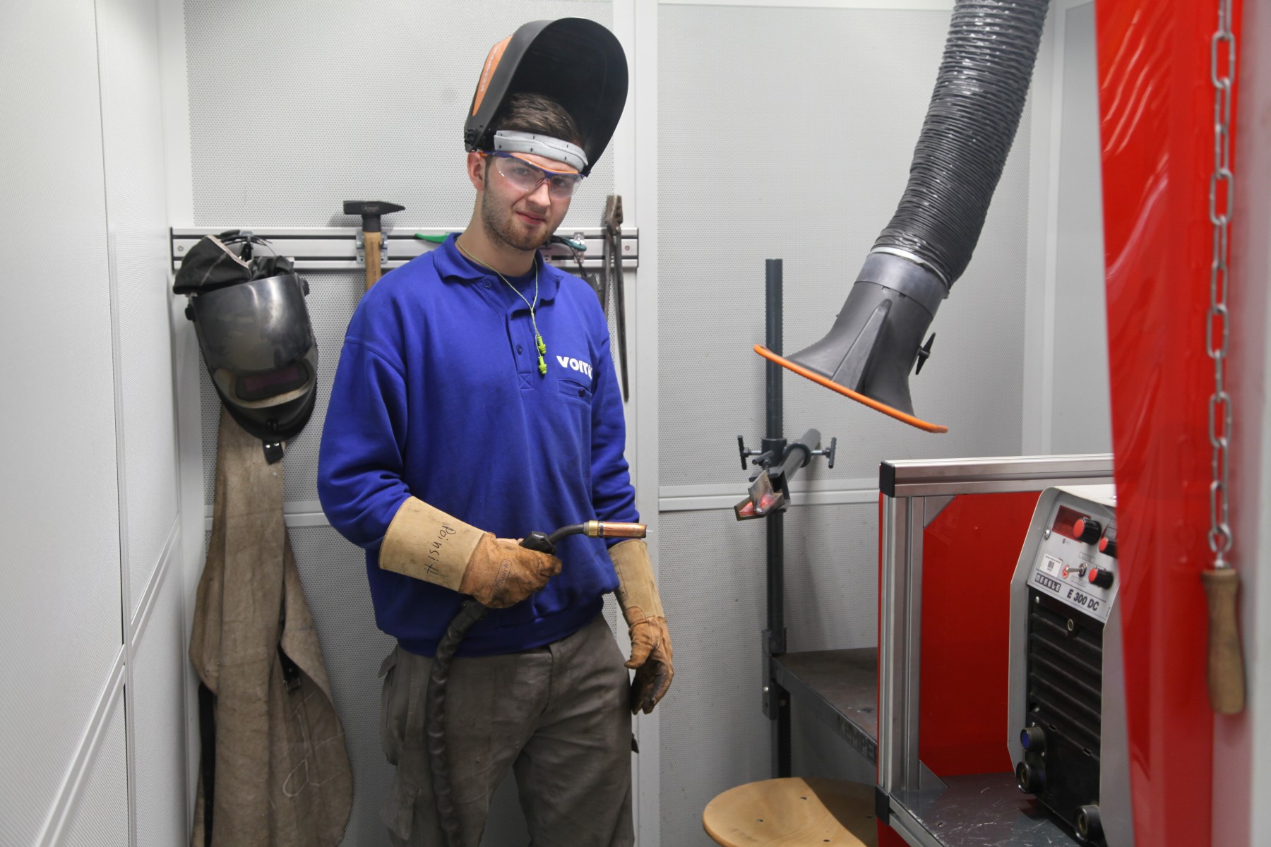 Work health in welding workshops thanks to efficient technology