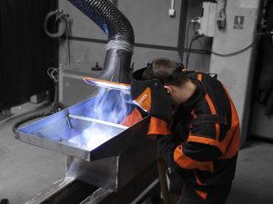 Extraction arms are the priority in occupational safety in welding processes